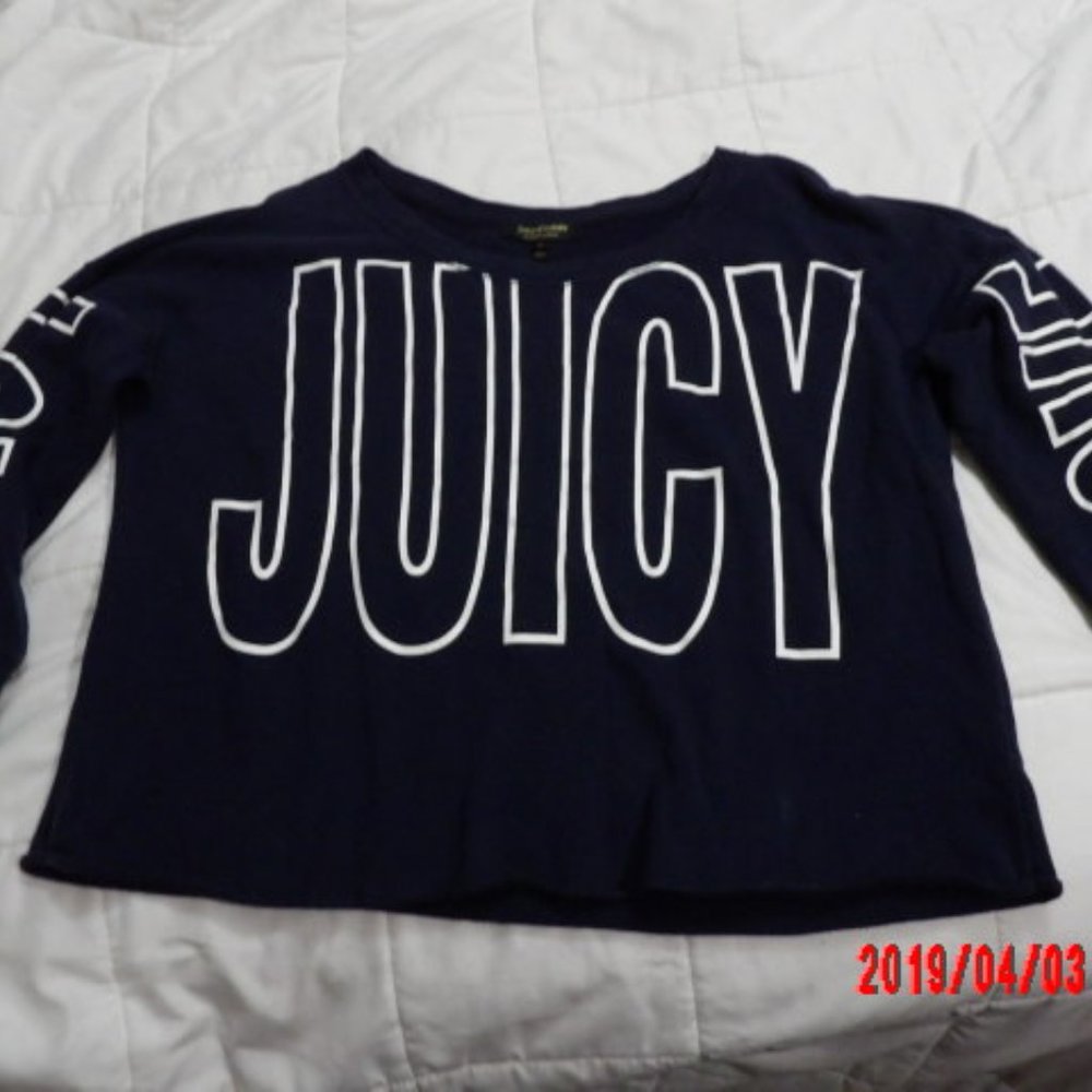 Juicy Couture Navy Sweatshirt